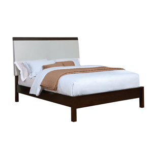 Dowd Contemporary Upholstered Panel Bed by Brayden Studio