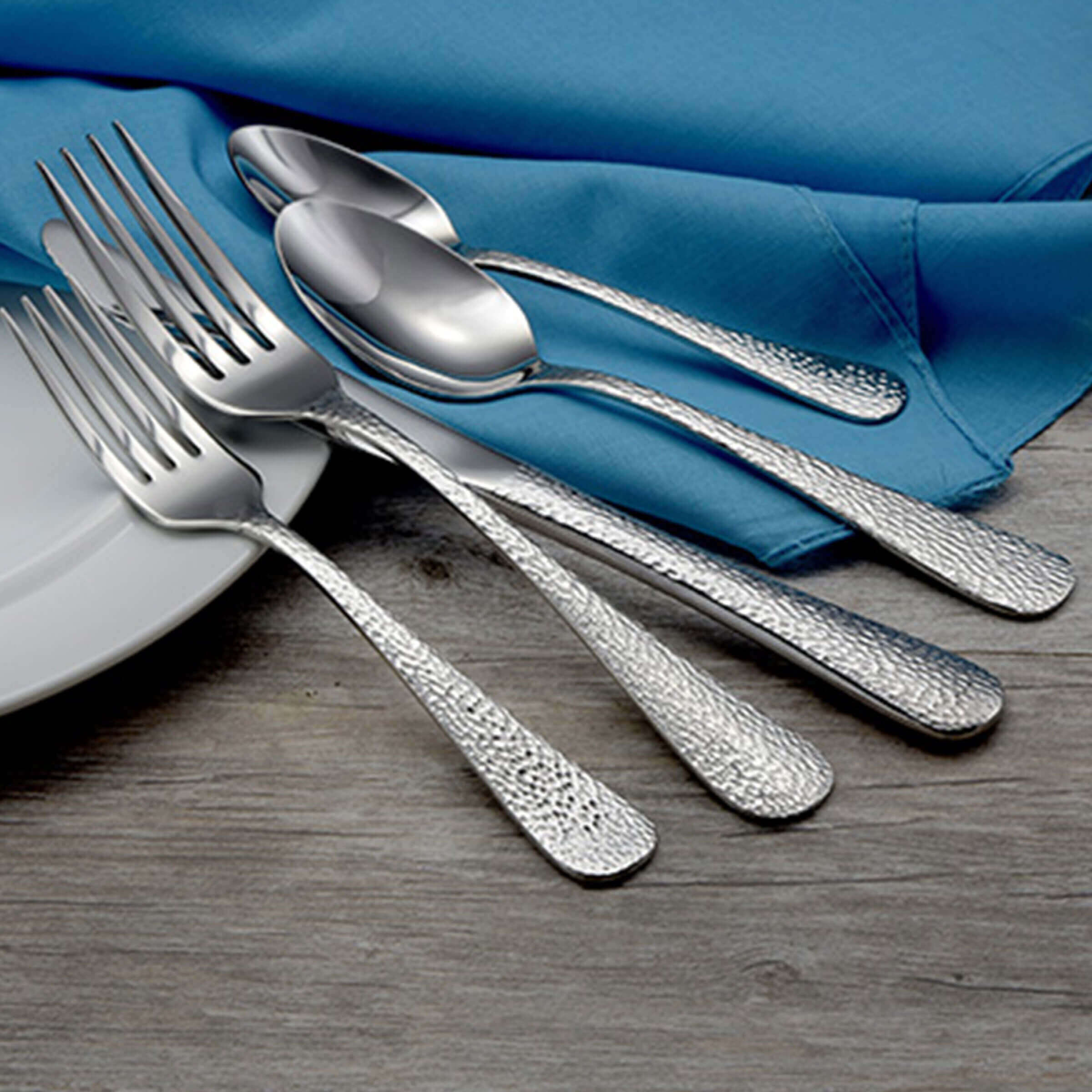 Liberty Tabletop Stainless Steel Flatware Set of 40 Wayfair