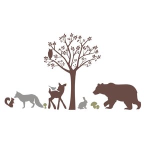 Forest Critters Wall Decal
