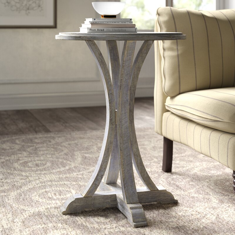 Kelly Clarkson Home Prelude Pedestal End Table & Reviews