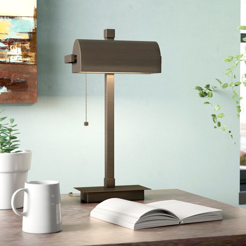 wayfair bankers lamp