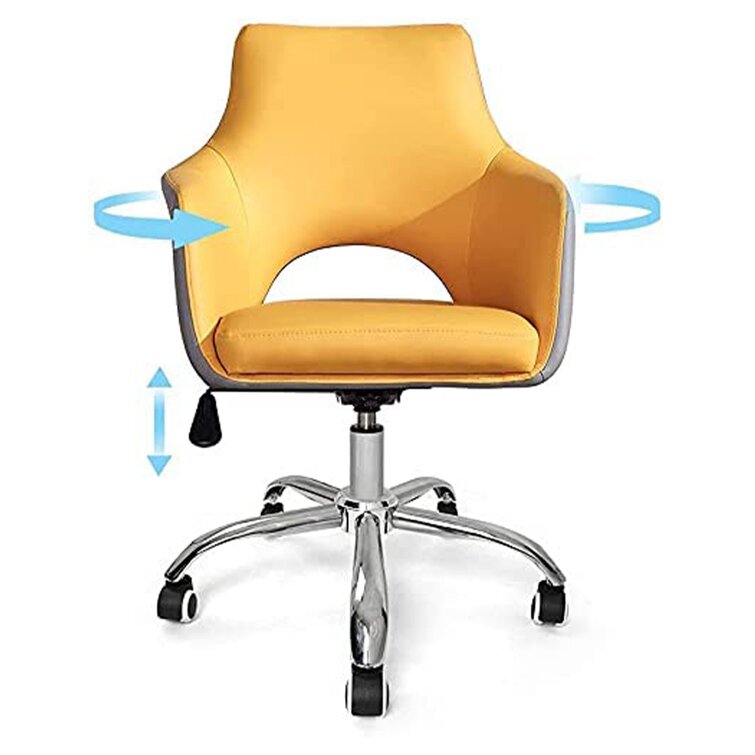 Office Mesh Chair Computer Desk Adjustable 360° Swivel Padded Seat Fabric Lift