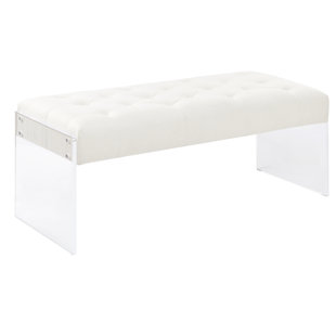 Go to store & view more images Mercer41 Baysidevillage Upholstered Bench