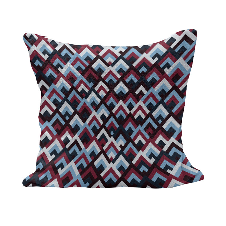 triangle shaped throw pillow