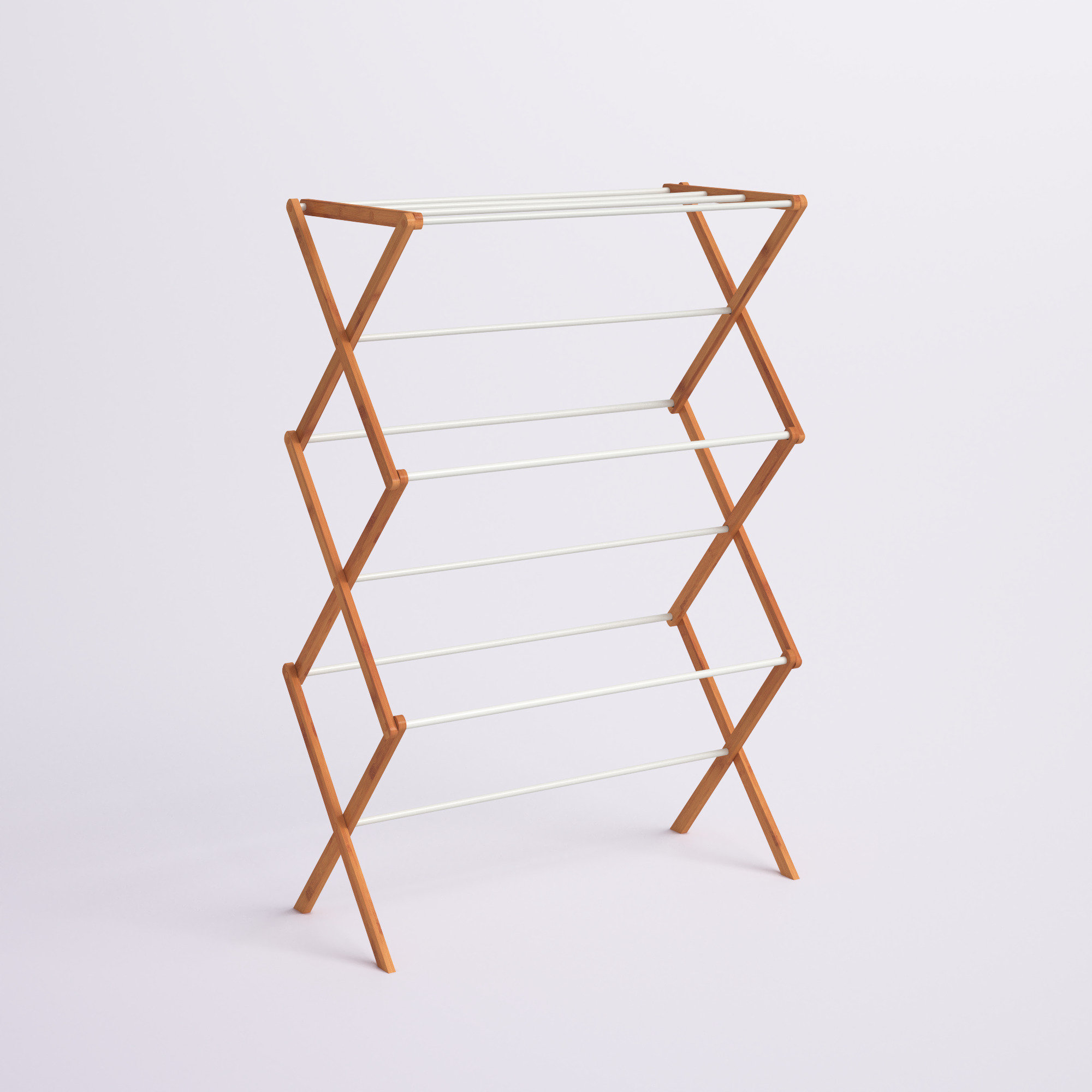 3-Tier Collapsible Laundry Rack Stand Garment Dryi... Details about   TOOLF Clothes Drying Rack 