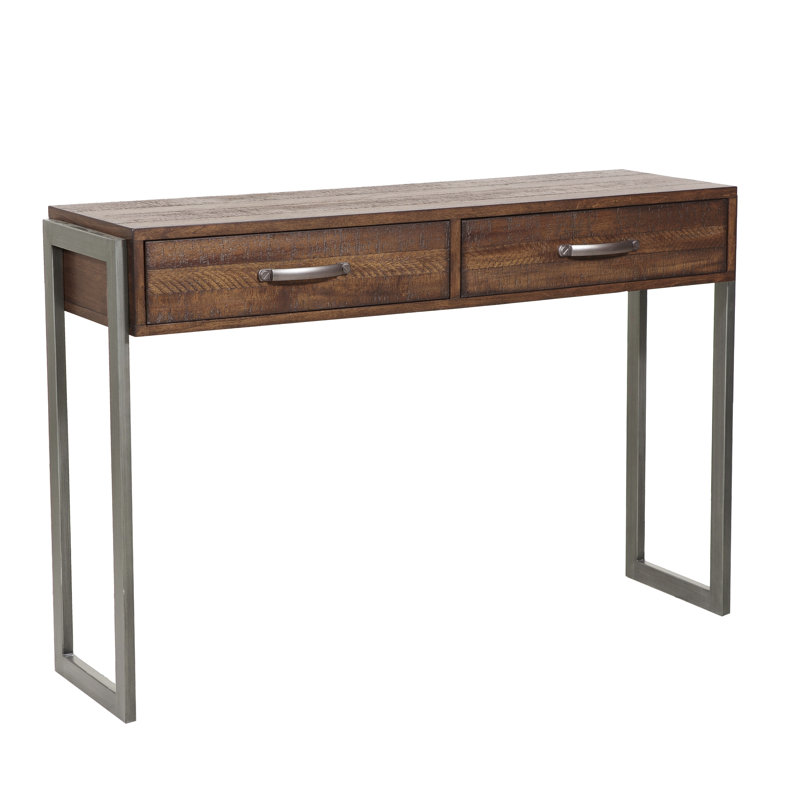 Union Rustic Laroche Heavily Distressed Style 2 Drawers Union Rustic Laroche Heavily Distressed