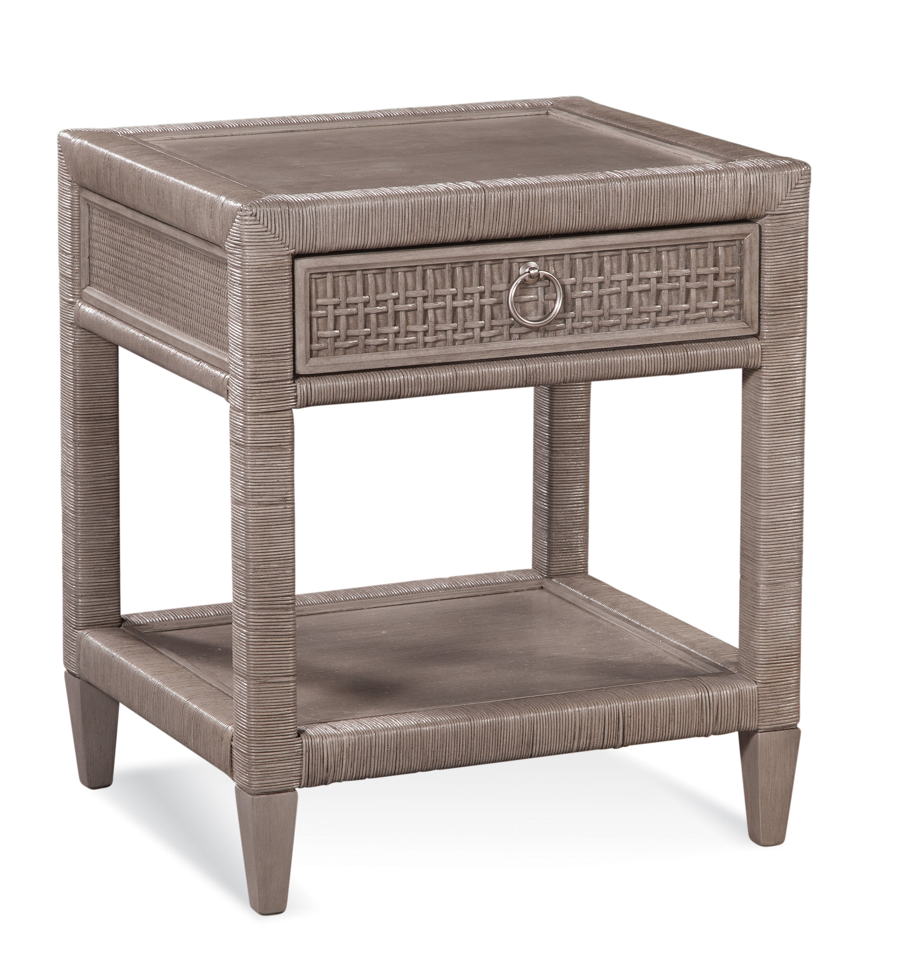 Braxton Culler Naples 1 Drawer Wicker Nightstand Wayfair