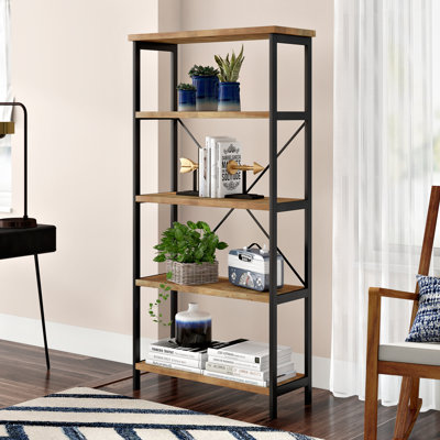 Rustic Bookcases & Bookshelves You'll Love in 2020 | Wayfair