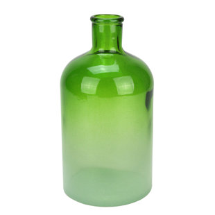 Spanish Recycled Gl Vases Wayfair Fancy Fair Ombre Recycled Spanish Gl Vase