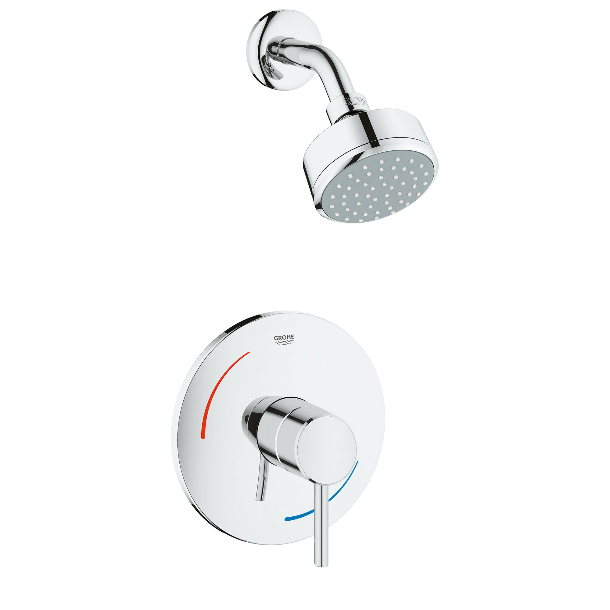 Grohe Concetto Temperature Control Shower Faucet Reviews Wayfair