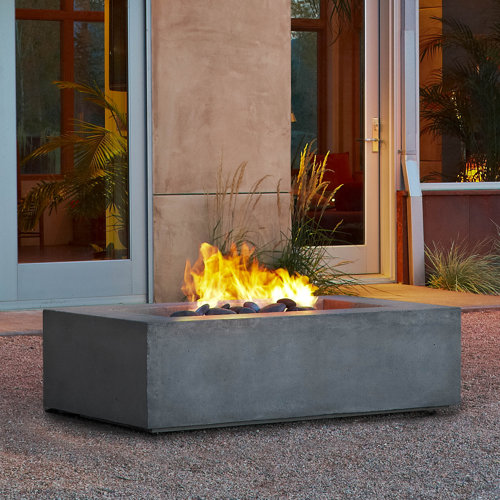 Baltic Concrete Natural Gas Fire Pit Table Reviews Joss Main