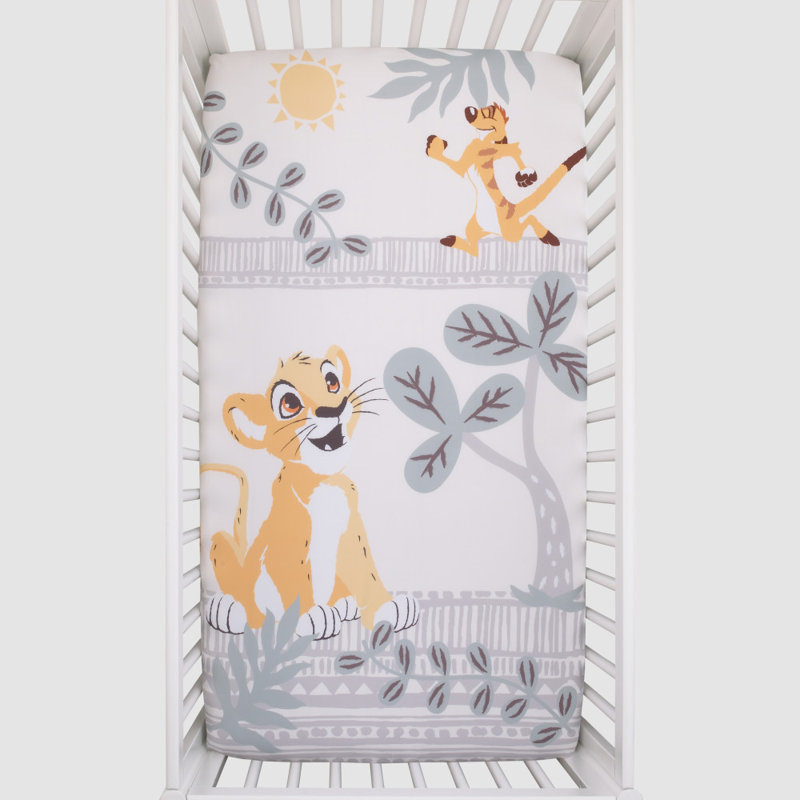 lion king crib sheet