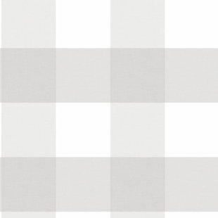 L And Stick Removable Wallpaper You Ll Love Wayfair Beth Farmhouse Plaid 18 L X 20 5 W And Stick Wallpaper Roll