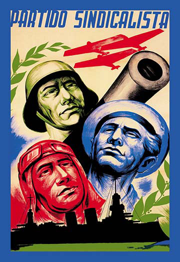Buyenlarge Partido Sindicalista By Manuel Monleón Vintage Advertisement Wayfair