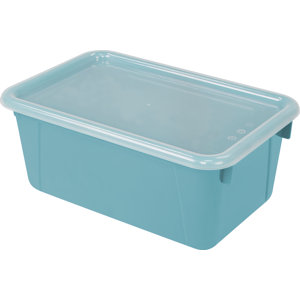 Small Cubby Bin with Covers (Set of 6)