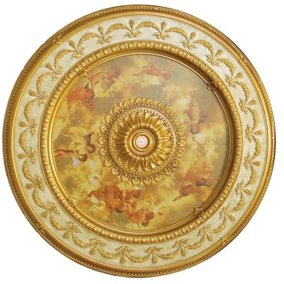 Sistine Round Chandelier Ceiling Medallion Art Frame Direct