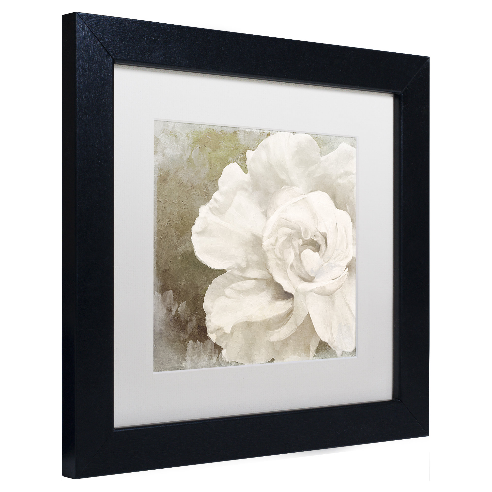 Trademark Art Color Bakery Petals Impasto II by Color Bakery - Picture  Frame Print on Canvas | Wayfair