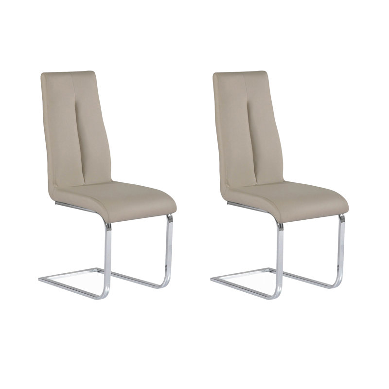 Orren Ellis Carlissa Upholstered Dining Chair Reviews Wayfair