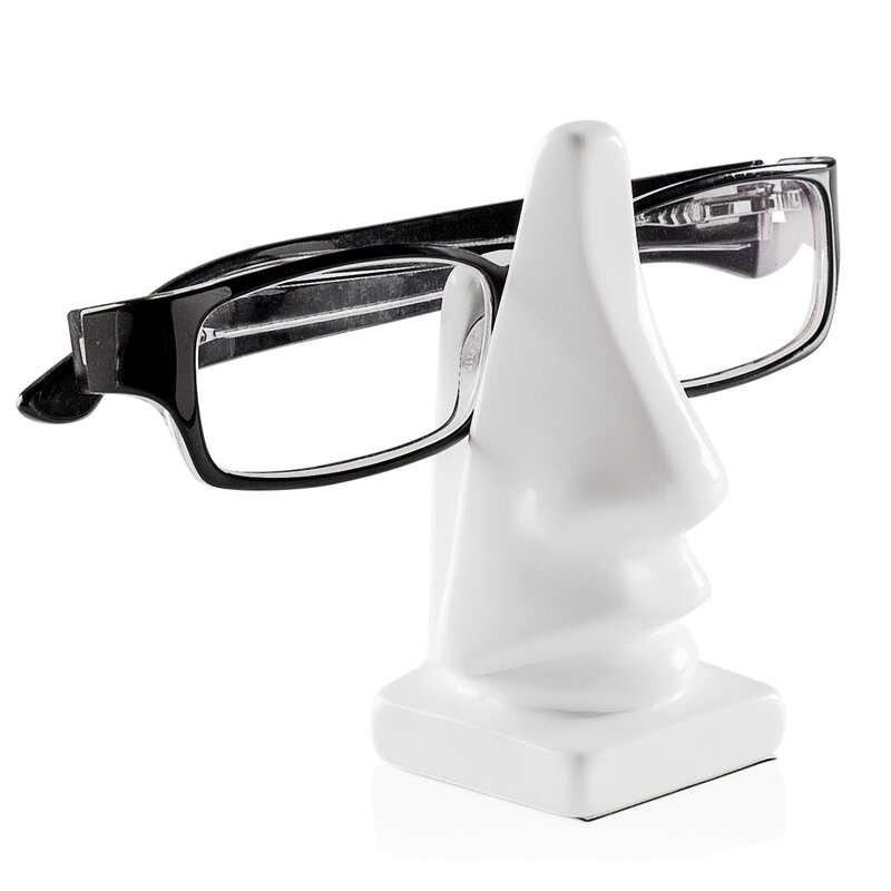 Ebern Designs Cregan Nose Modern Eyeglass Holder Desk Organizer