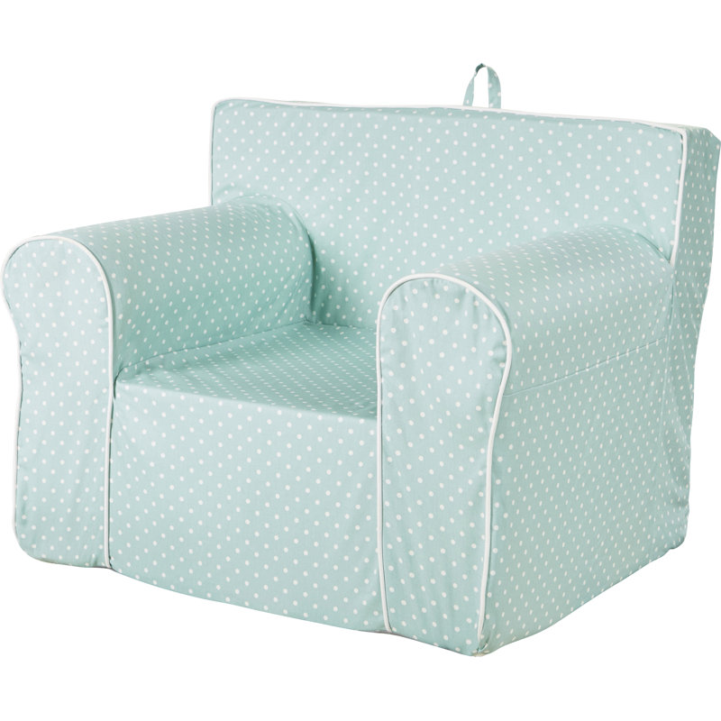 teal comfy chair