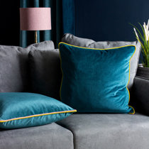 small blue cushions