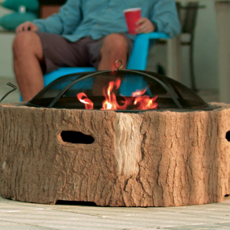 Martha Stewart Stone Wood Burning Fire Pit Reviews Wayfair