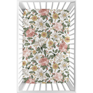 girl crib sheet