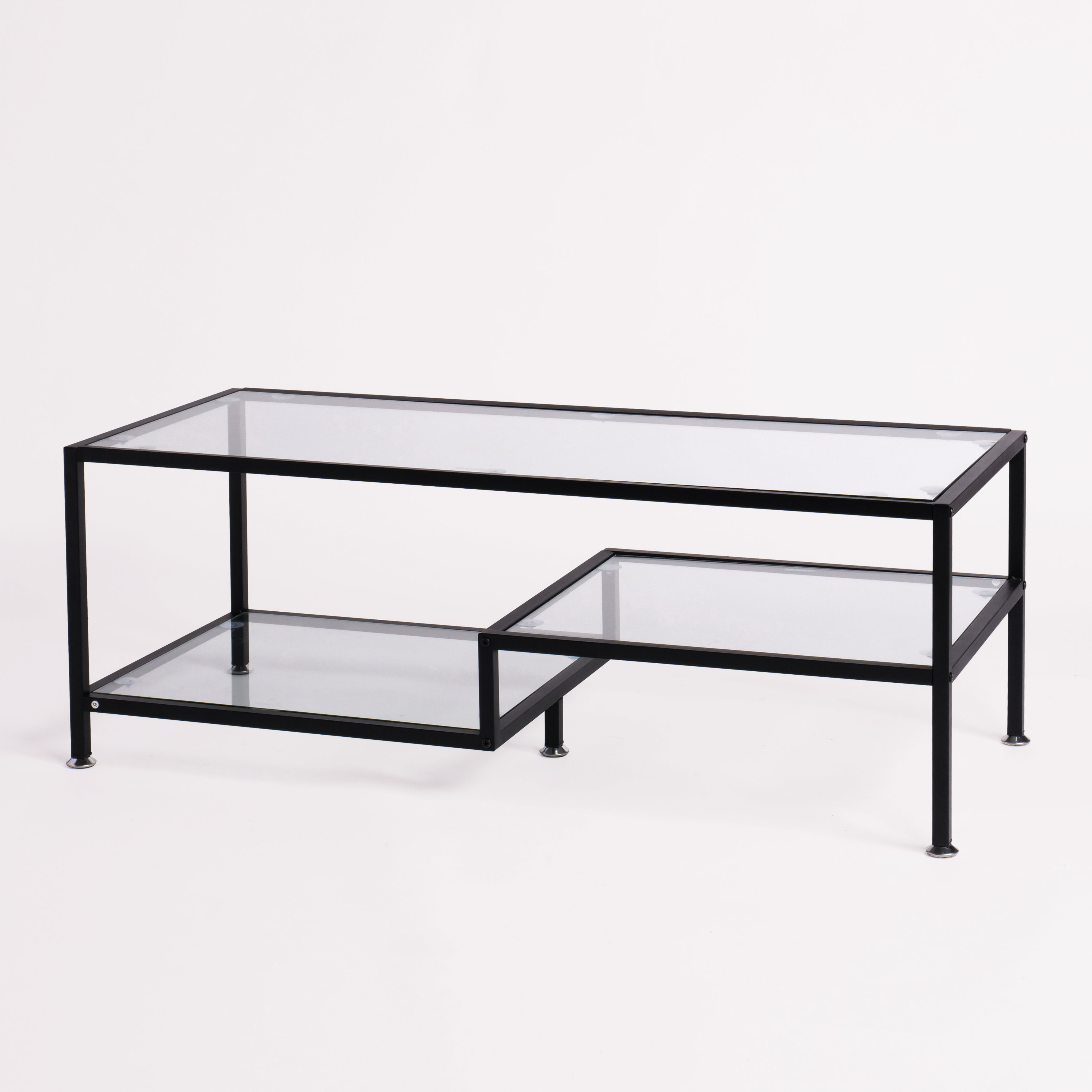 Latitude Run® Aiddan 4 Legs Coffee Table with Storage Wayfair