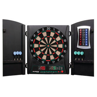 Gld Products Viper Neptune Electronic Dartboard And Cabinet Set