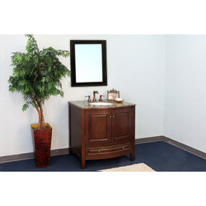 Trinningham 36″ Single Bathroom Vanity Set