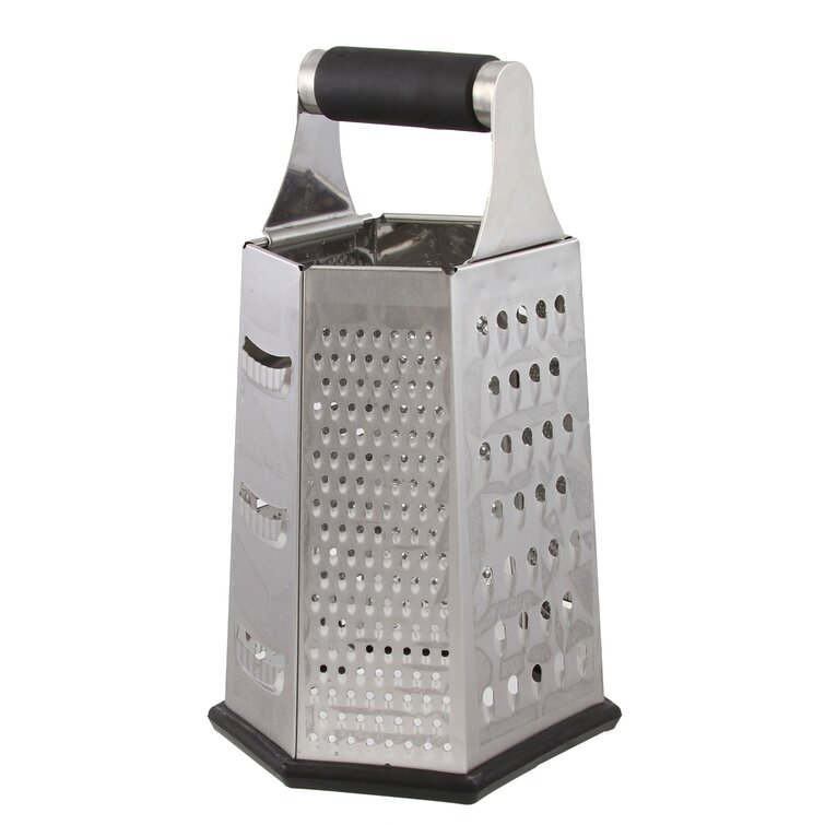 Details about   Trending Kitchen Craft Stainless Steel Food Cheese Grater w Container,Shredder 