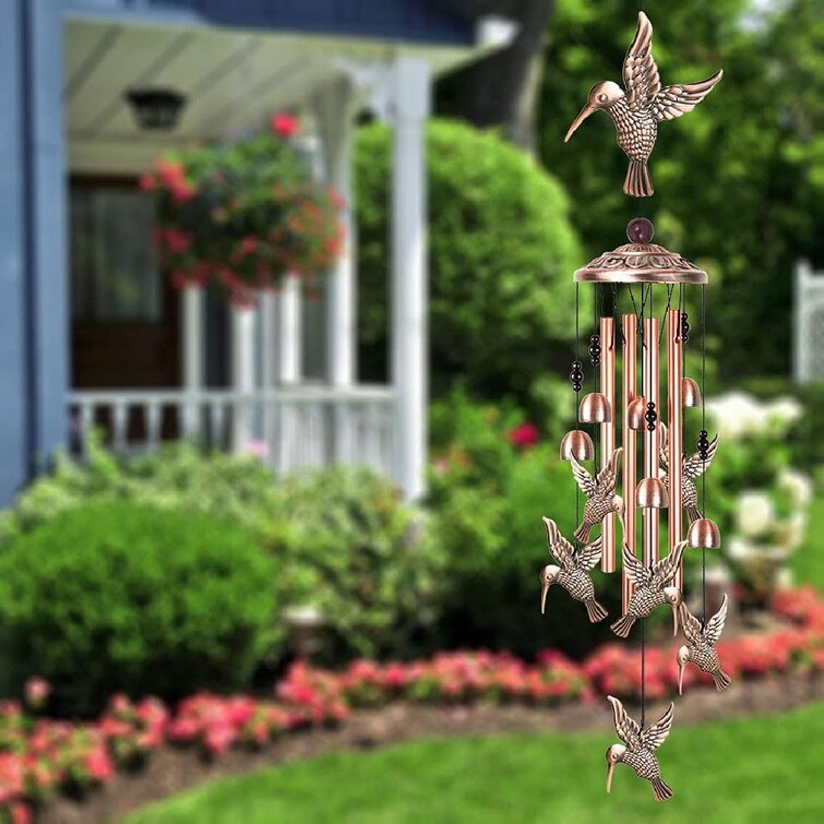 Lucky Hummingbird Wind Bells Chimes Hanging Gifts Home Yard Garden Decor New 