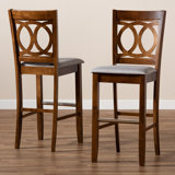 Grey Oak Bar Stools Counter Stools You Ll Love In 2021 Wayfair