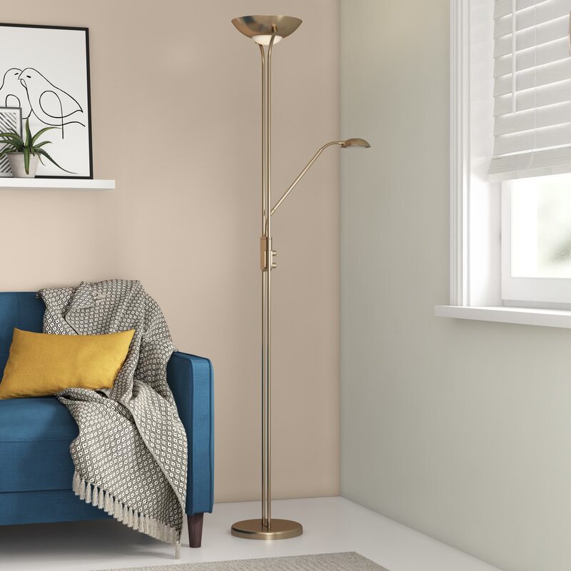 Zipcode Design Tracee 180cm LED Uplighter Floor Lamp & Reviews ...