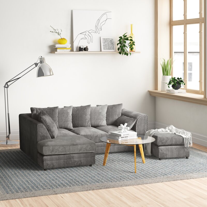 Zipcode Design Moana Corner Sofa & Reviews | Wayfair.co.uk