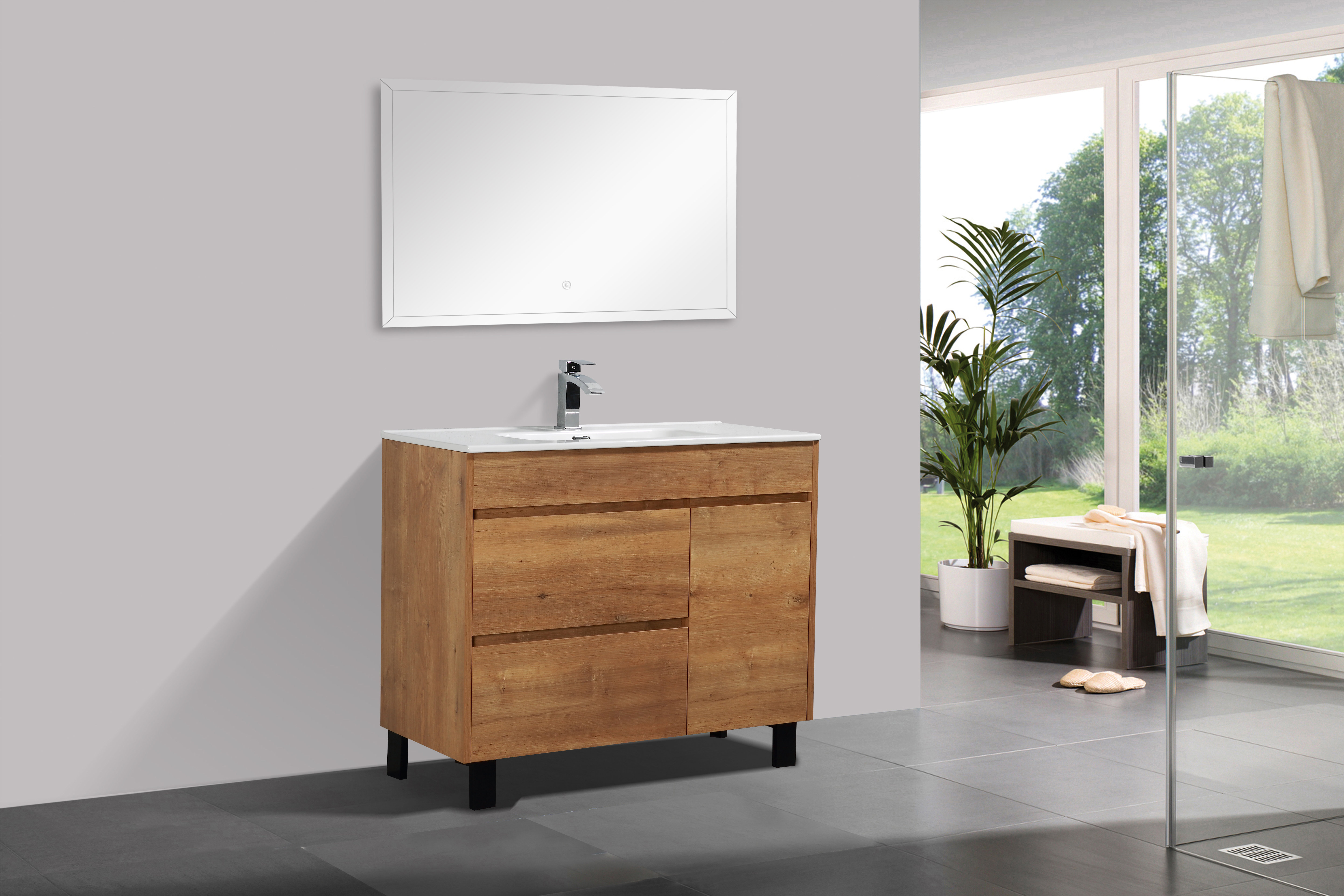 Union Rustic Chumasero 40" Single Bathroom Vanity Set & Reviews | Wayfair