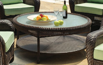 Budge Industries Rust-Oleum 2-Tone Oval Dining Set Cover Table and Up to 6 Chairs