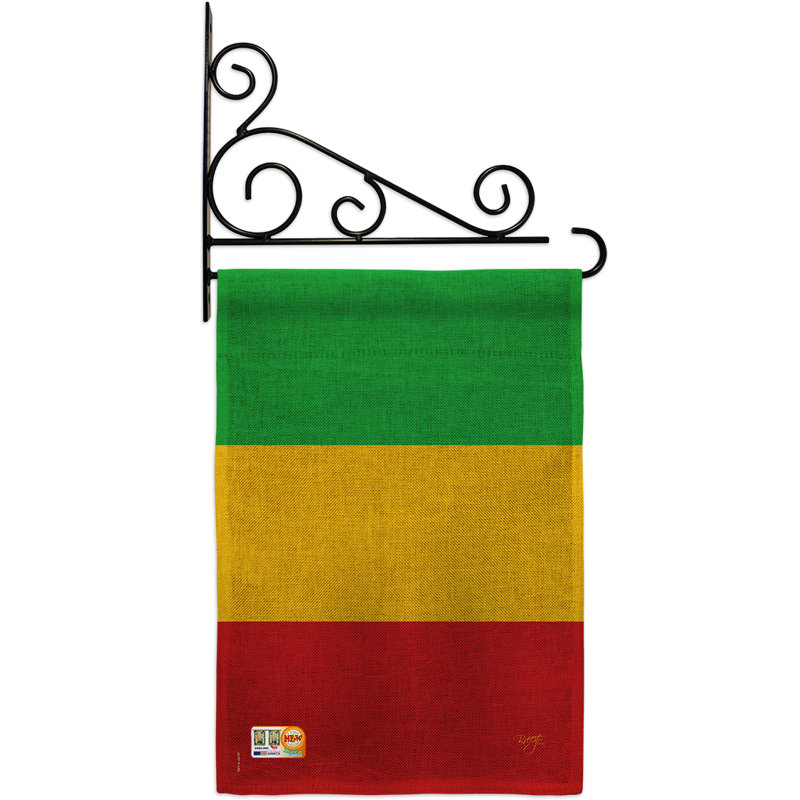 Breeze Decor Mali 2 Sided Burlap 19 X 13 In Garden Flag Wayfair