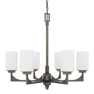 Bowdoin 6-Light Shaded Chandelier