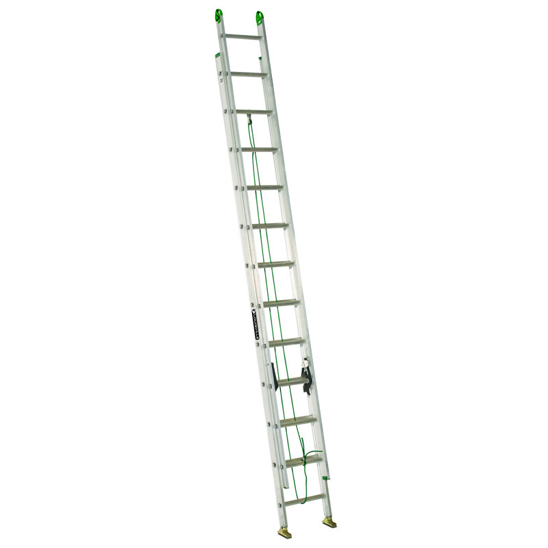 Louisville Ladder 24 Ft Aluminum Extension Ladder Type Ii 225 Lb Load Capacity Ae4224pg Wayfair