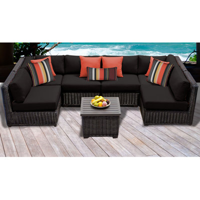 northridge 5 piece conversation set with cushions