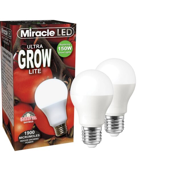 Replaces Up To 150W Miracle Led Commercial Hydroponic Ultra Grow Lite Daylig 