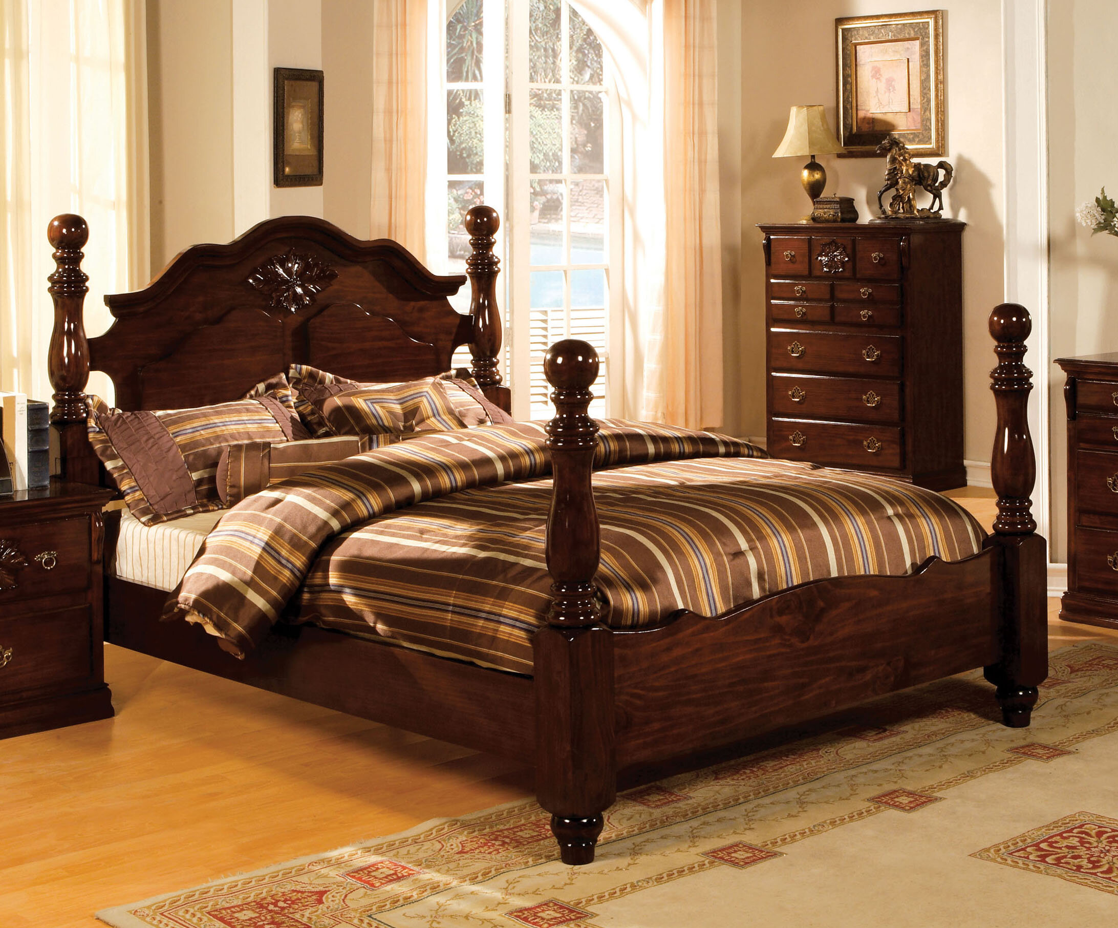 Edyth Four Poster Bed