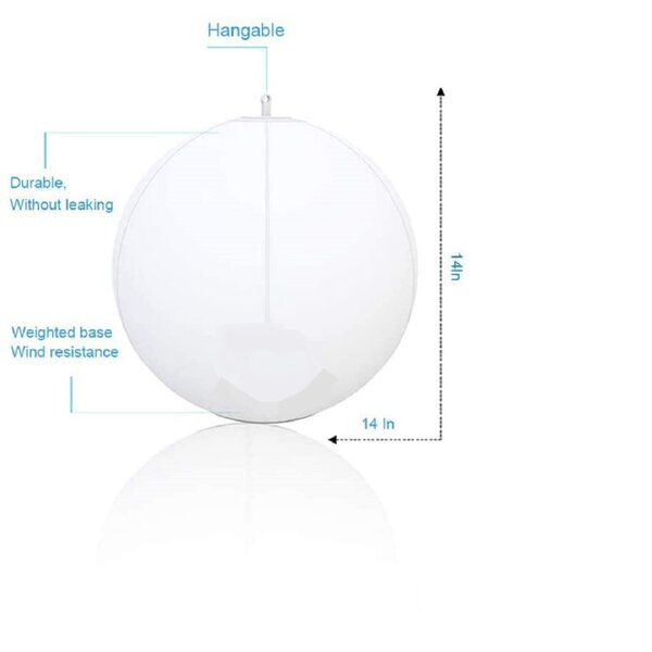 Details about   Outdoor Solar LED Color-Changing Floating Ball Night Light Landscape Yard Lamp G 