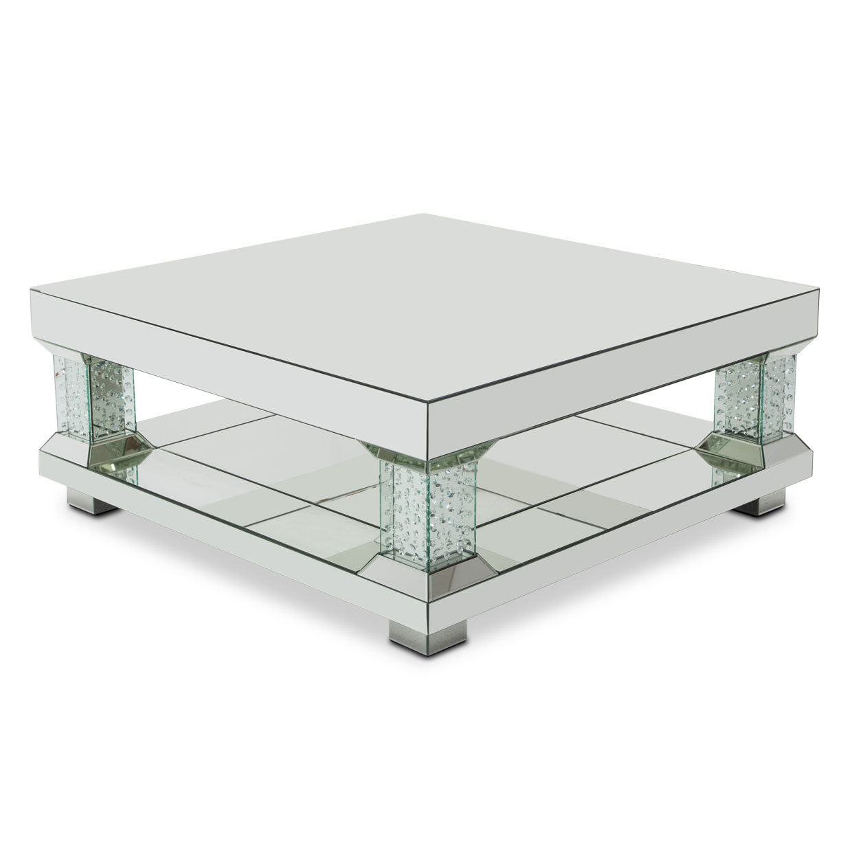Michael Amini Montreal Coffee Table with Storage Wayfair
