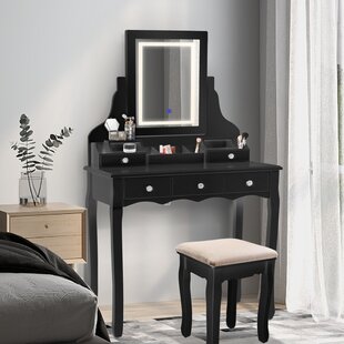 Black Vanity Table Wayfair