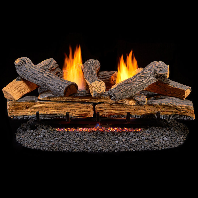 Duluth Forge Vent Free Natural Gas Propane Logs Reviews Wayfair