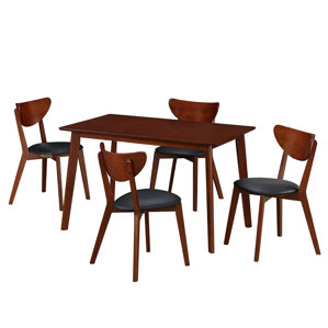 Bulgera Modern Wood 5 Piece Dining Set by George..