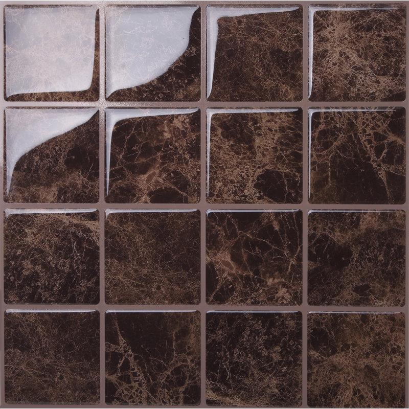 Tictactiles 10 X 10 Pvc Peel Stick Mosaic Tile Reviews Wayfair