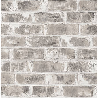 Gratuit Images Williston Forge Mullaney Brick 33 L X 20 5 W Wallpaper Roll dernière salutations
